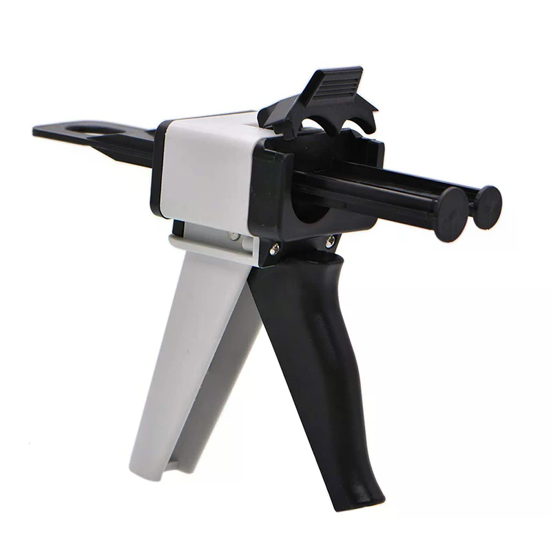 Caulking Gun Dispensing - الانطباع الأسنان خلط بندقية سيليكون المطاط