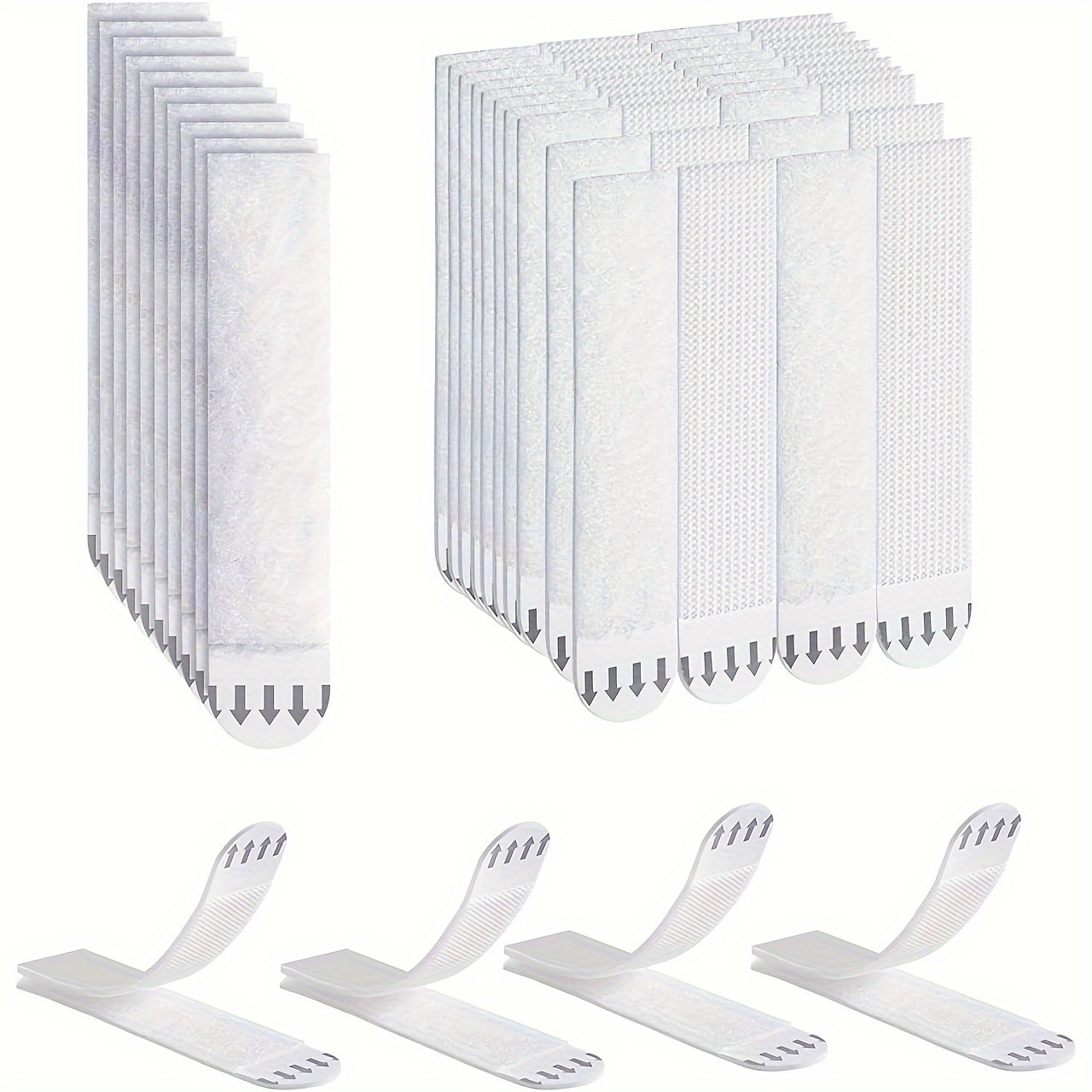 Picture Hanging Strip - 24 زوجًا (48 شريطًا) من شرائط
