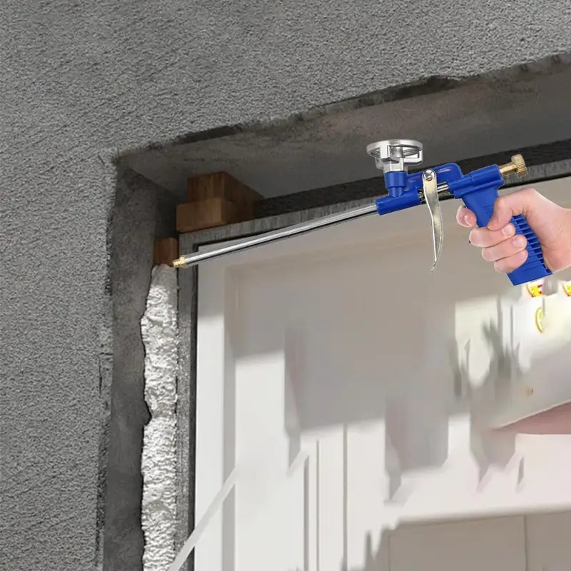 Caulking Gun Dispensing - مسدس رش رغوة معدني احترافي شديد