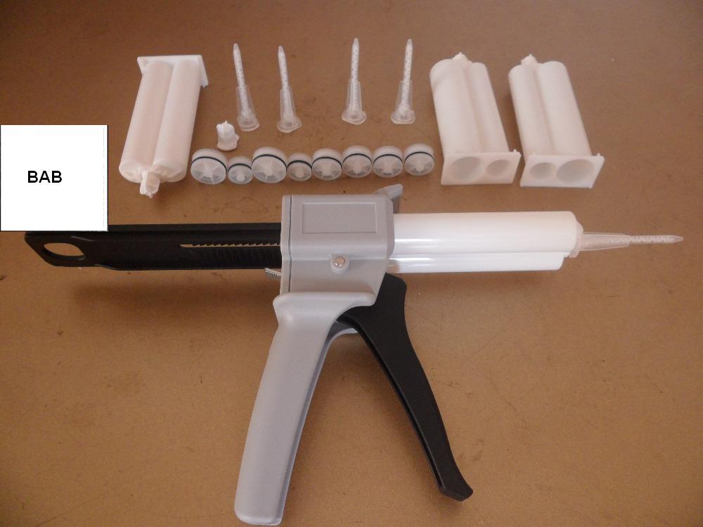 خرطوشة غراء راتنجات الايبوكسي  - مراجعة Caulking Gun Dispensing وسعره