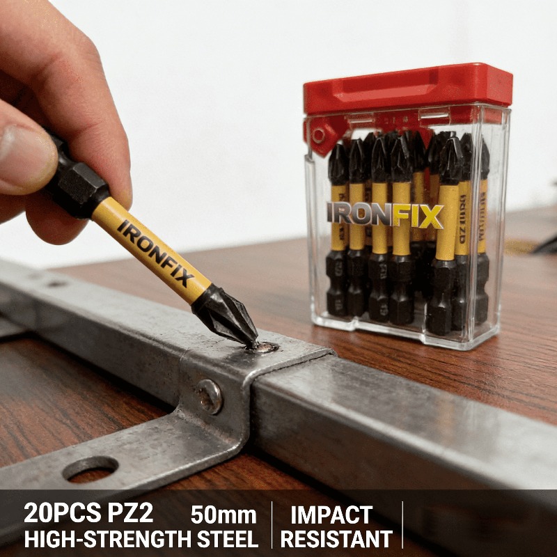 مجموعة رؤوس مفكات PZ2 عالية ال - مراجعة Drill Bit Set وسعره