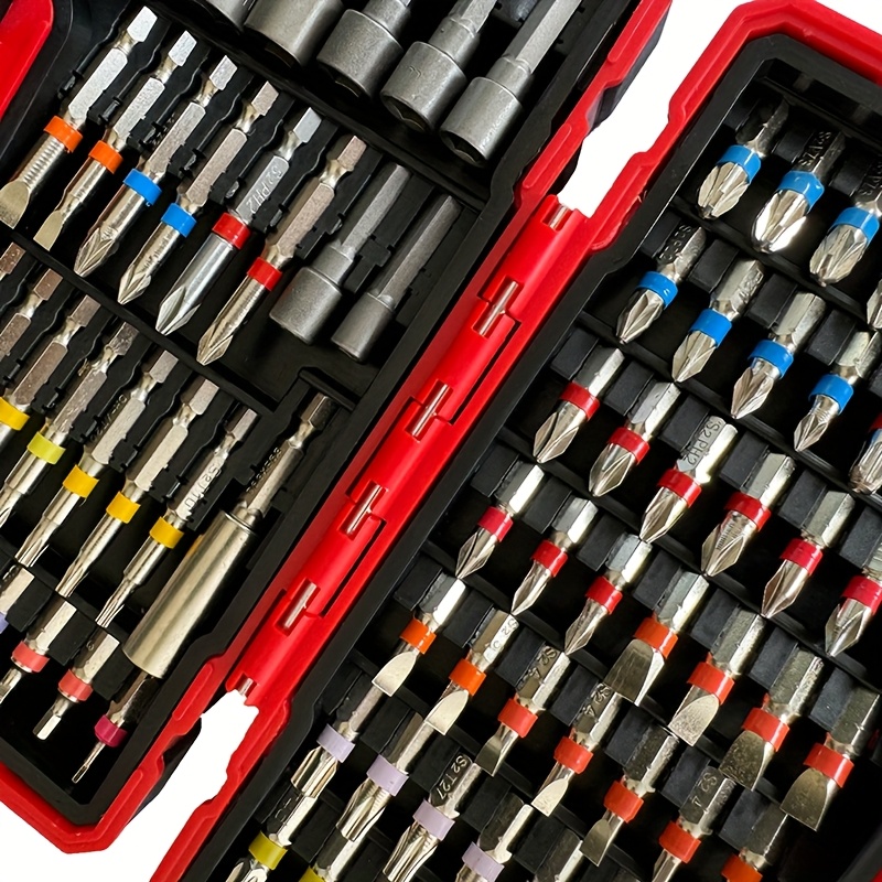 مجموعة 83 قطعة من رؤوس مفكات ا - مراجعة Drill Bit Set وسعره