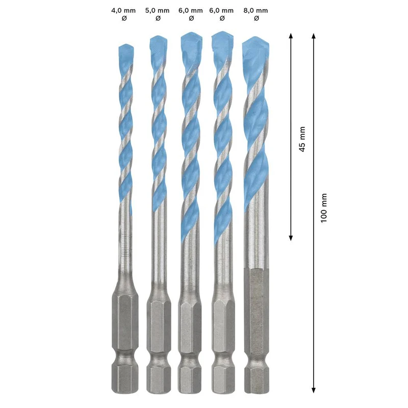 بوش 2608902289 إكسبرت هيكس-9 م - مراجعة Drill Bit Set وسعره