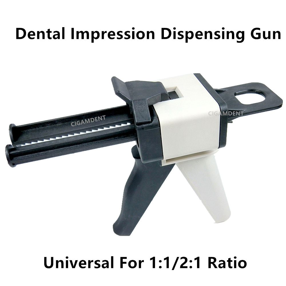 1 قطعة الانطباع الأسنان خلط ال - مراجعة Caulking Gun Dispensing وسعره