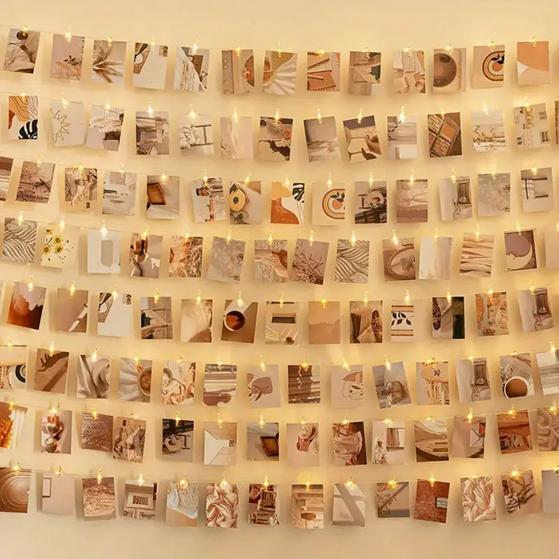 1 صور كليب سلسلة مصباح سلسلة م - مراجعة Picture Hanging Strip وسعره