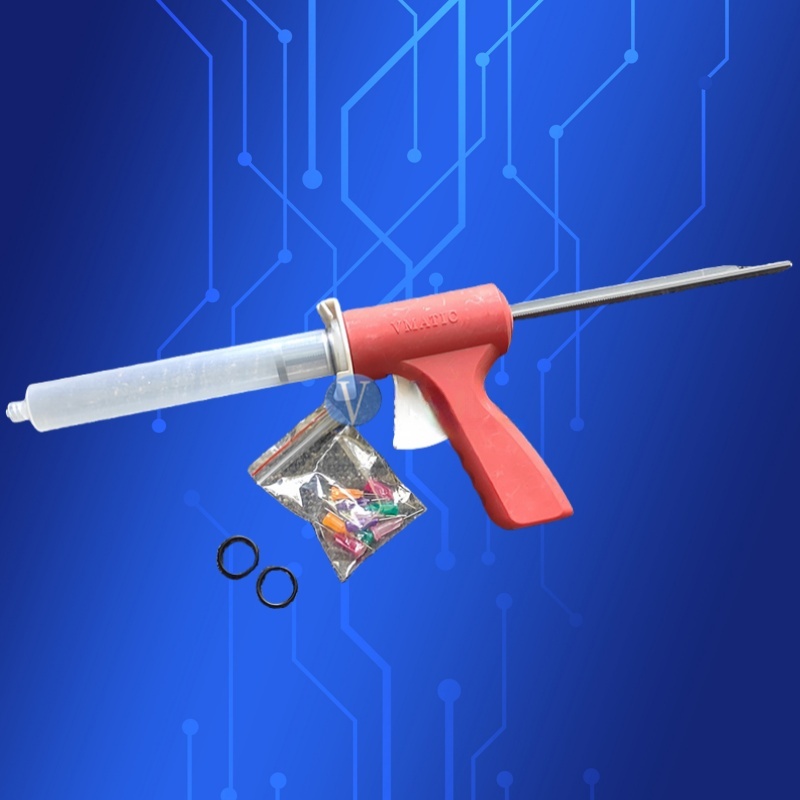 شحن مجاني - مسدس حقن يدوي عالي - مراجعة Caulking Gun Dispensing وسعره