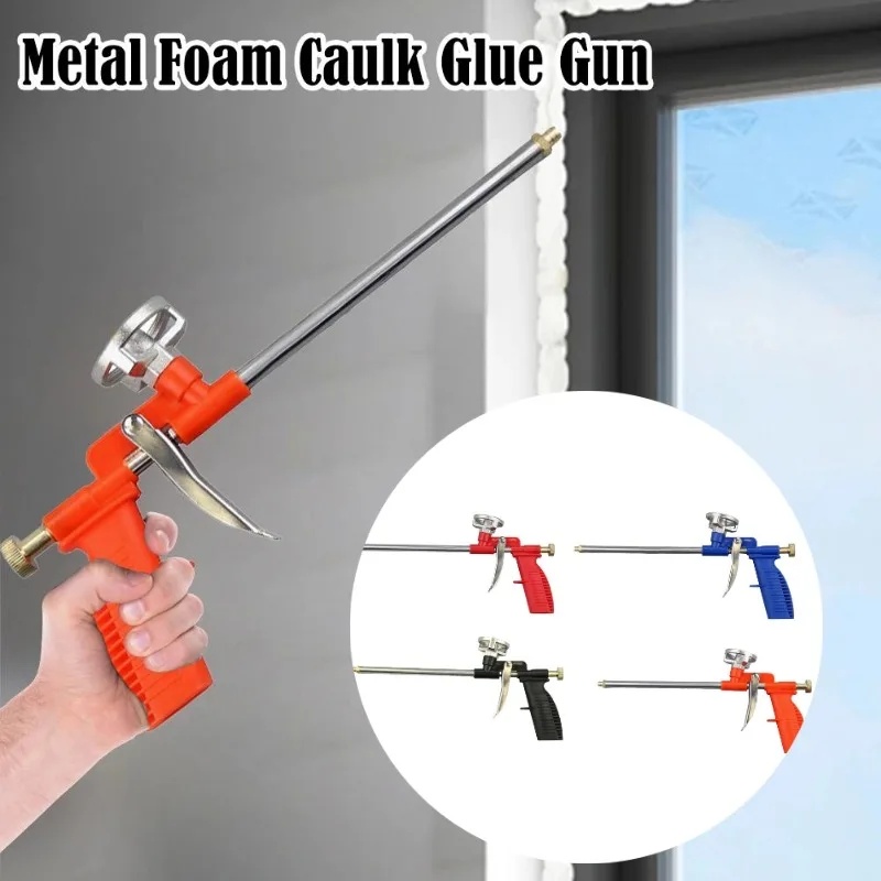مسدس رش رغوة معدني احترافي شدي - مراجعة Caulking Gun Dispensing وسعره