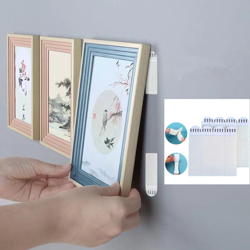 شرائط لاصقة لتثبيت الإطارات بد - مراجعة Picture Hanging Strip وسعره