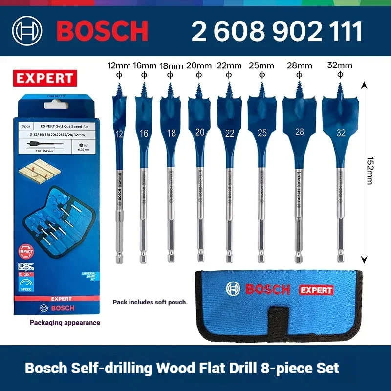 مجموعة لقم حفر خشب ذاتية القطع - مراجعة Drill Bit Set وسعره