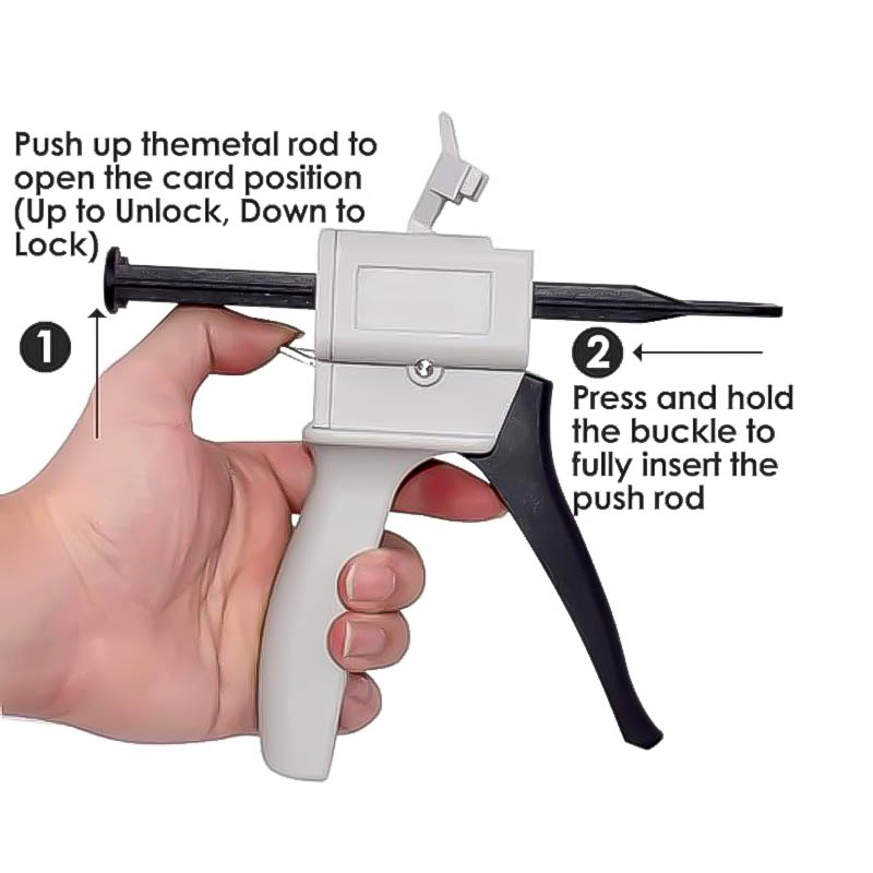 مسدس غراء إيبوكسي ثنائي المكون - مراجعة Caulking Gun Dispensing وسعره