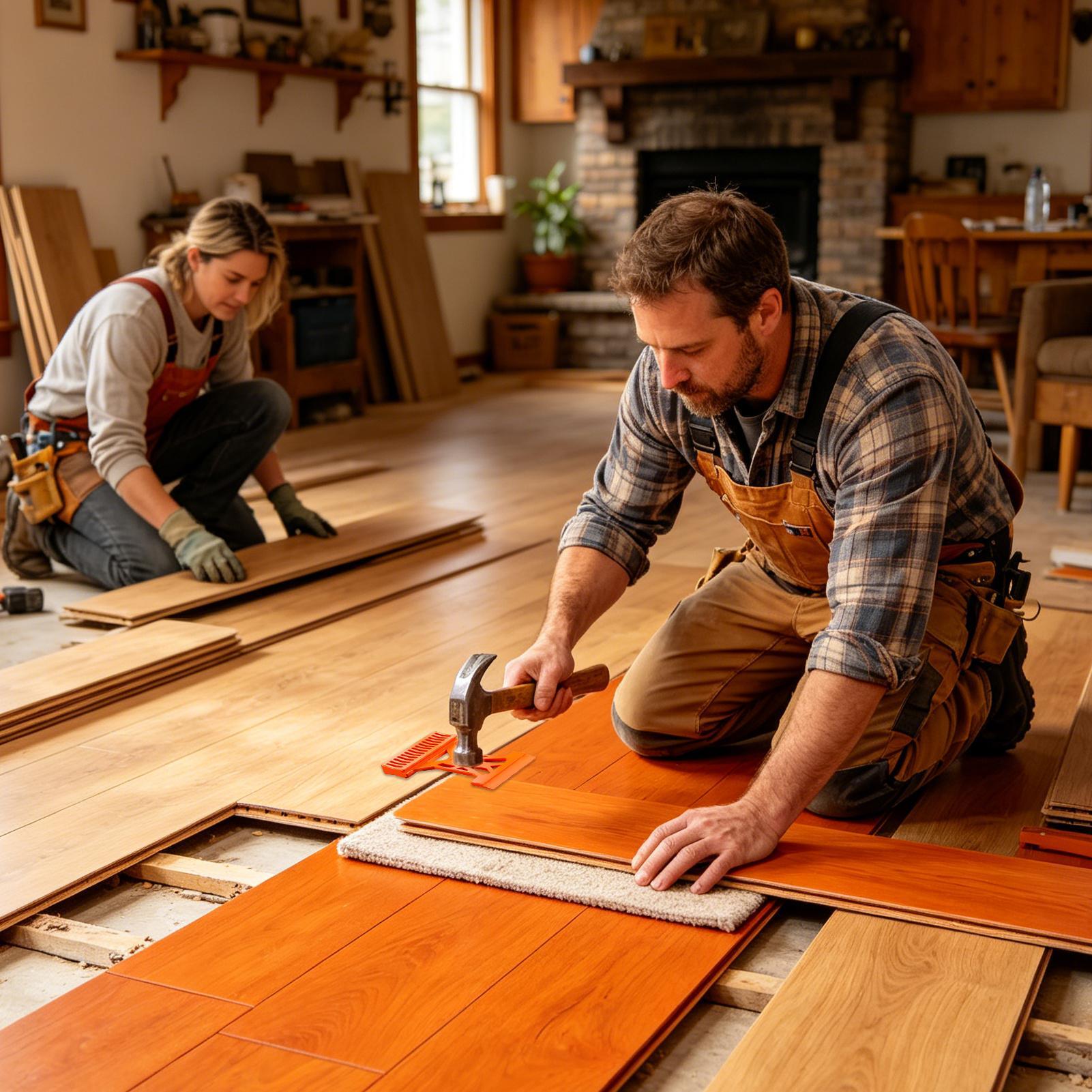 أدوات تركيب الأرضيات الخشبية ا - مراجعة Home Improvement Tools وسعره